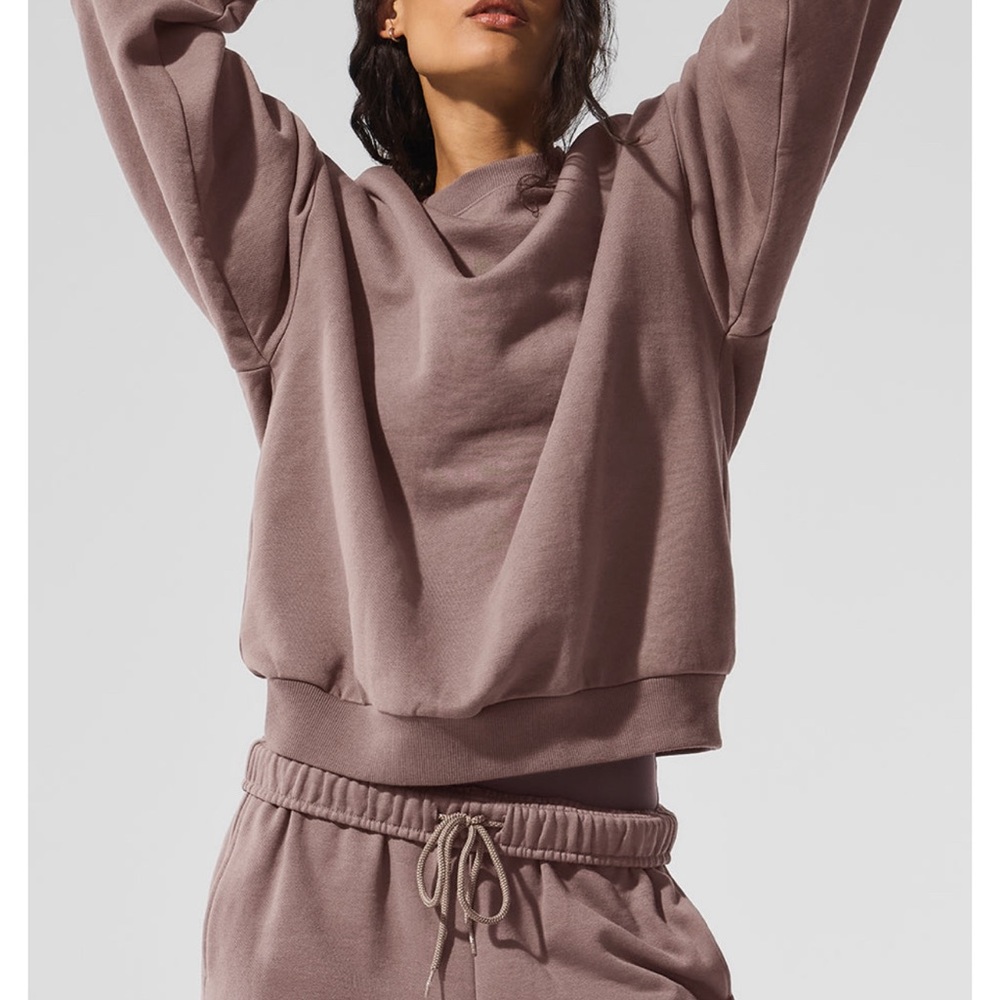 Alo yoga accolade set in mashroom